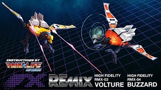 Ocular Max REmix RMX-03 Volture & RMX-04 Buzzard Official Video Manual