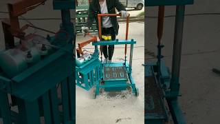 items for household use: electric moving brick machine cement brick machine burning-free brick