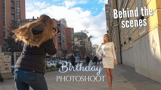 18TH BIRTHDAY PHOTOSHOOT | BEHIND THE SCENES