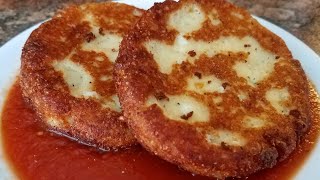 Tortitas de Papa con Queso - Fried Potato Cakes with Cheese