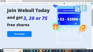 Get Free Stocks on Webull! 📈💰