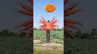 Multiple_hands and food eating challenge & funny vfx video