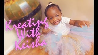 HOW TO: DIY Multicolored Tulle Tutu & Matching Table Skirt