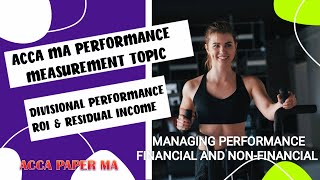 ACCA MA WEEK 10 PERFORMANCE MEASUREMENT (PART 1)