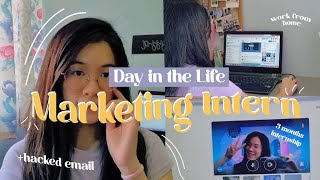 Day in My Life as a Marketing Intern ~ everything I do + work email being hacked