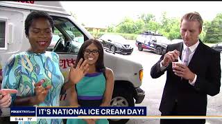 National Ice Cream Day is Celebrated with Here's the Scoop Ice Cream with FOX 2