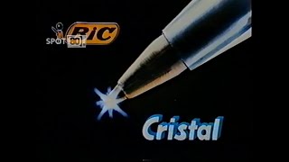 BIC CRISTAL PENNA CON ELEONORA BRIGLIADORI (1983) Spot Anni 80