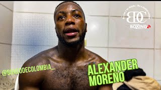 “Alexander Moreno habla después de su derrota ante”:Edwin Jeri