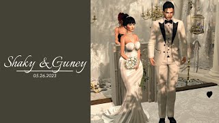 The Wedding of Shaky & Guney in Second Life