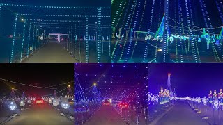 "Mesmerizing Christmas Light Dance Spectacular: A Magical Vlog to Brighten Your Holidays!"