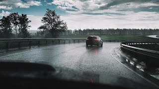 Monsoon Rain 🌧  Lonavala Drive | Expressway Pune-Mumbai | Stormy Rain 🌩 Landslide | Latest Video .