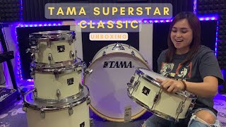 TAMA SUPERSTAR CLASSIC Maple Drumkit | Unboxing