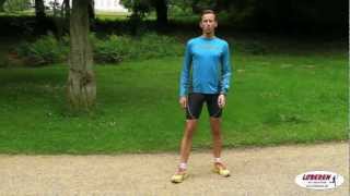 Natural Running - fodens placering