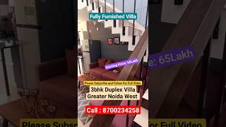 villa in Noida Extension | Full furnished villa | 3bhk villa in Greater Noida #shorts #villa #viral