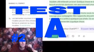 JE TEST UNE IA !