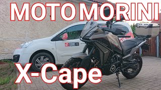 Moto Morini X-Cape - pěkná motorka za rozumnou cenu. A dobře vybavená. Cestovní enduro na pohodu. 😊