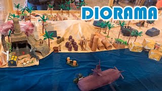 Diorama PLAYMOBIL "Indiana Jones (el desembarcament)"/"Indiana Jones (the landing)" - CLICKÀNIA 2021