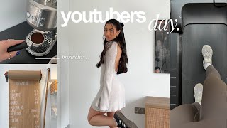 DAY IN MY LIFE AS A SMALL YOUTUBER | what it’s like, tips & more