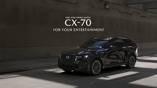 First-Ever All-Hybrid Mazda CX-70 – For Your Entertainment