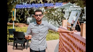 DJ Sunny Deepak - Punjabi Weds Gujarati Brunch Pool Party Beach Side @ Radisson Blu, Temple Bay.