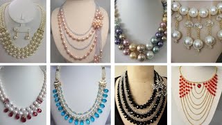 Pearl necklace designs || Latest necklace designs || Beautiful necklace designs #necklace