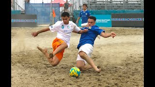 HIGHLIGHTS UNDER 20 PUNTOCUORE BEACH SOCCER | CITTA' DEGLI EVENTI - ECOSISTEM LAMEZIA 2 - 3