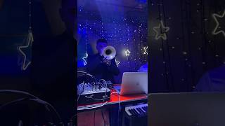 beautiful performance of the melody on the trumpet