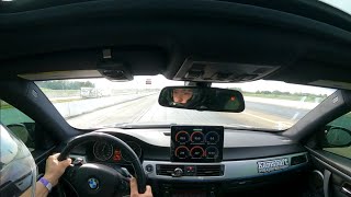 Drag Strip Runs with a big single turbo BMW 335XI