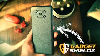 Customise Your Smatphone Like a Pro ft. Poco X3 | GadgetShieldz Skin Review!