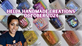 Hella Handmade Creations: October 2024