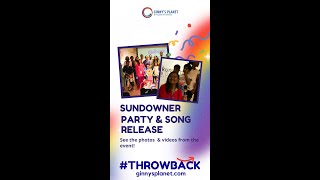 Music Launch at Sundowner Party: Ginny's Planet #Throwback