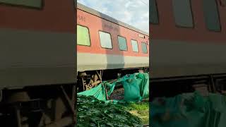 | parallel race of indian trains | Train Passing under bridge |