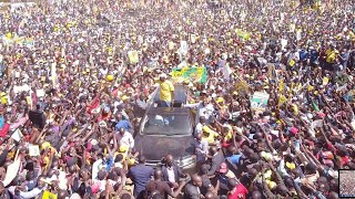 RUTO AND RIGGY G BREATHING FIRE IN ISIOLO DURING MAANDAMANO DAY 2.