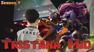 Faker - Tristana vs Akali Mid - LoL Season 9 KR Ranked | League of Legends Replays