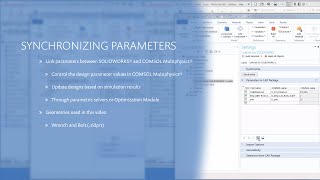 How to Synchronize Parameters Using LiveLink™ for SOLIDWORKS®