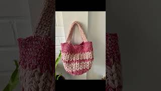 #shorts Bolsas de crochê - passo a passo no canal