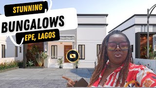 Touring Affordable Bungalows In Lagos || Amazing Update Of This Bungalow Construction Processes