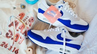 Nike Restock Anniversary Part .2 | Unboxing Air Max 1 "Anniversary" Game Royal | In-Depth Review