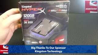 Kingston HyperX 3K 120GB SSD {Unboxing}