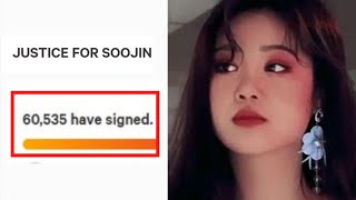 Over 60,000 Fans sign Petition ‘JUSTICE FOR SOOJIN’ Demanding Answers After Soojin Sudden Departure