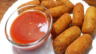 Super Crispy Super Tasty Bread Roll Recipe || Bread Roll || Finger Bread Roll Recipe