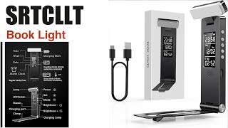 SRTCLLT   Book/Reading Light w/ Alarm Clock  (Unboxing)