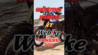 YAMAHA TENERE 700 Genuine Parts #ytshorts #webikephilippines #motorcycle #genuineparts