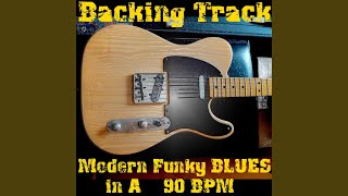 Backing Track Modern Funky Blues in A