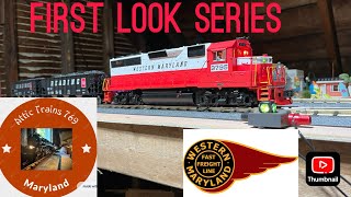 First look series MTH trains western maryland GP40