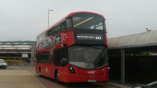 (NEW BUS TYPE + HIGH SPEC INTERIOR) Abellio London 111 to Kingston 3005 LV72 BYY Wright Electroliner