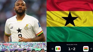 Watch highlights of Ghana's  2-1 win over Mali in Bamako, Goals from Ernest Nuamah & Jordan Ayew 💥💥