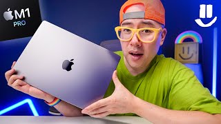 Macbook Pro 14 (2021): INCREDIBLE. M1 Pro unboxing & 1st impressions vs MacBook Air M1