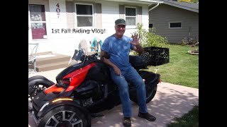 Fall Riding 1st riding vlog!  Lovin it!