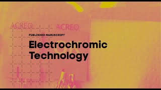 Electrochromic Technology incorporating prussian blue and PEDOT:PSS